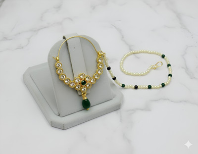 deepenterprise Gold-plated Plated Alloy Nathiya