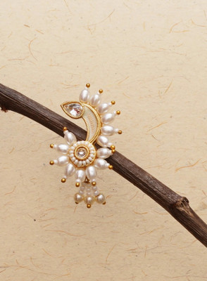 MALIFIONNA Gold-plated Plated Brass Nose Ring