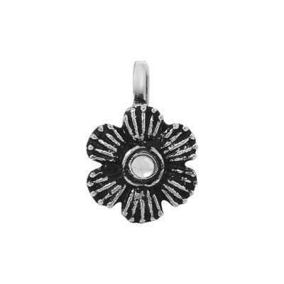 DULCI Silver Plated Brass Nose Ring