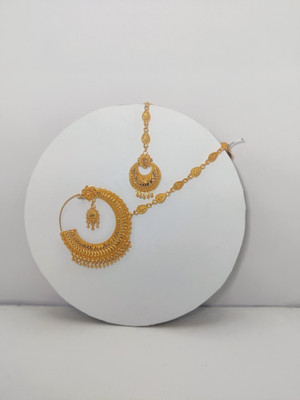 MOHINIMAA ENTERPRISES Gold-plated Plated Alloy Nathiya