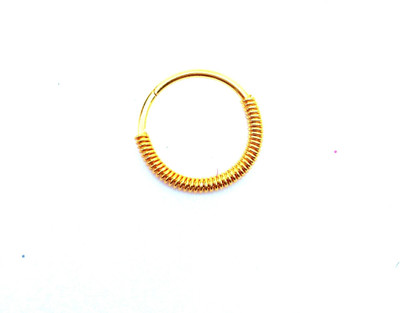 RENU CREATION Gold-plated Plated Alloy Nose Ring