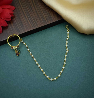 Om jewels Gold-plated Plated Alloy Nose Ring