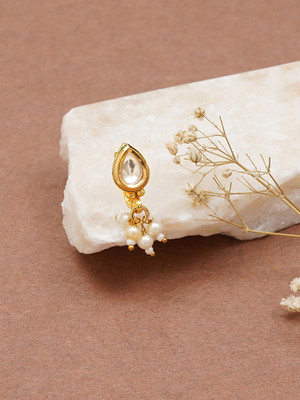 MALIFIONNA Gold-plated Plated Alloy Nose Ring