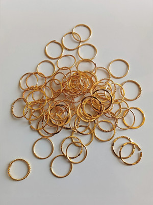 Sadid Gold-plated Plated Alloy Nose Ring(Pack of 72)