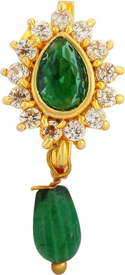 house of common Cubic Zirconia Gold-plated Plated Brass Nose Ring
