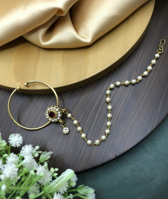 Om jewels Gold-plated Plated Alloy Nose Ring