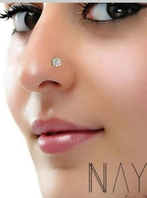 RENU CREATION Gold-plated Plated Alloy, Brass, Metal, Tungsten Nose Stud
