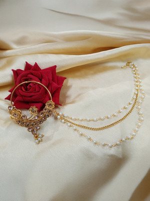 ss art Gold-plated Plated Alloy Nose Ring