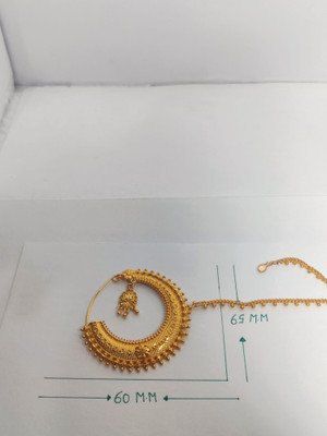 MOHINIMAA ENTERPRISES Gold-plated Plated Alloy Nose Ring Set