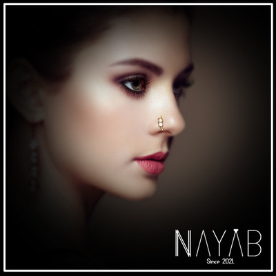 house of common Diamond, Crystal Gold-plated Plated Alloy Nose Ring