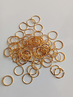 Sadid Gold-plated Plated Alloy Nose Ring(Pack of 70)