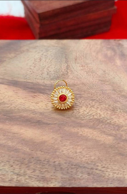 NIKYANKA Crystal, Zircon Gold-plated Plated Alloy Nose Stud