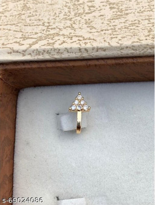 RENU CREATION Gold-plated Plated Metal, Alloy, Brass, Tungsten Nose Stud