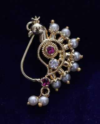 mycoh Cubic Zirconia Gold-plated Plated Brass Nathiya