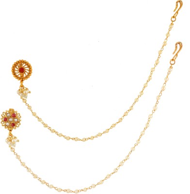 GEMRON JEWEL Gold-plated Plated Copper Nathiya(Pack of 2)