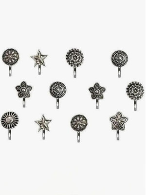 Lilafashion Brass Plated Aluminum Nose Ring Set(Pack of 12)