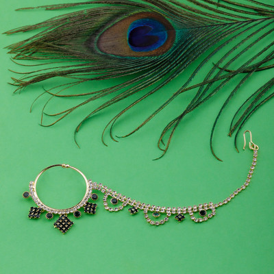 NM CREATION Gold-plated Plated Alloy Nose Ring