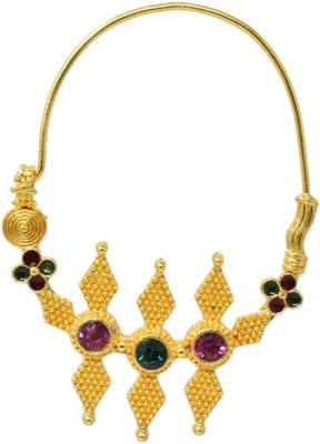 Meira Jewellery Gold-plated Plated Brass Nathiya