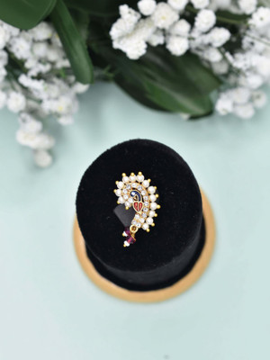 Meira Jewellery Gold-plated Plated Alloy Nose Stud