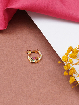 MALIFIONNA Gold-plated Plated Alloy Nathiya