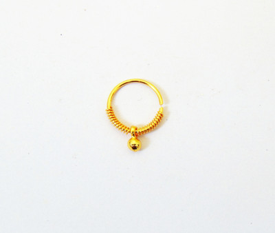 RENU CREATION Gold-plated Plated Alloy Nose Ring
