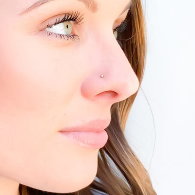 smileplace Silver Nose Ring