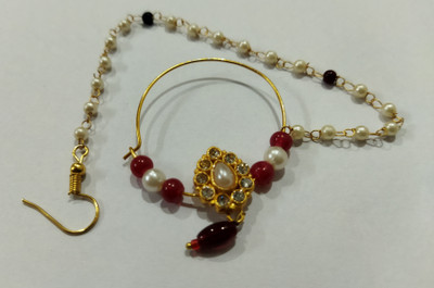 MK Gallery Gold-plated Plated Alloy Nathiya