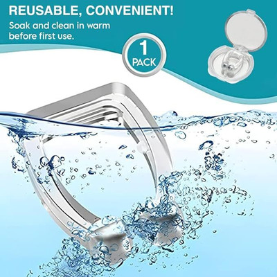 mrquee Karan Nose Clip Unisex Stop Snoring Anti Snore Sleep Silicone Magnetic Nose Clip Nose Shaper(Pack of 1)