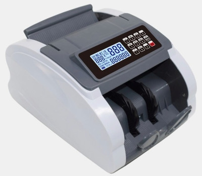 Drop2Kart Cash Counter, Counts INR with UV/MG, FakeNote Alarm with Calculator Note Counting Machine(Counting Speed - 1000 notes/min)