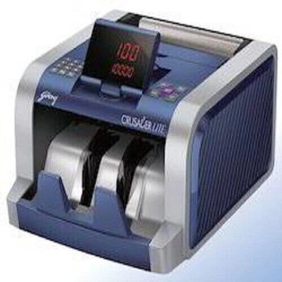 Godrej Crusader lite note counting machine with duplicate note detector Note Counting Machine(Counting Speed - 1000 notes/min)