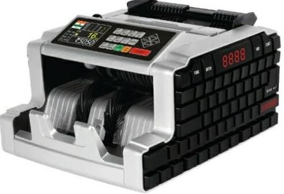 STS Spectra Mix Denomination Total Value Currency Counting Note Counting Machine(Counting Speed - 1000 notes/min)
