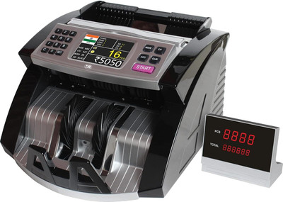 TVSE Electronics CC 453 Star+ Cash Counting Machine Auto Start UV, MG, IR & 3D Color Sensor Note Counting Machine(Counting Speed - 1000 notes/min)