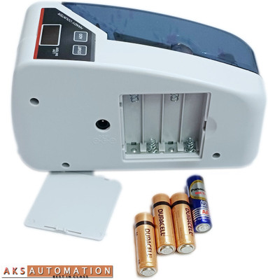 AKS AUTOMATION V30 Portable Currency Counter Note Counting Machine(Counting Speed - 600 notes/min)