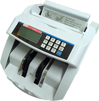 AKS AUTOMATION Currency Counting Machine with UV/MG/IR/MT Counterfeit Notes Detection Note Counting Machine(Counting Speed - 1000 notes/min)