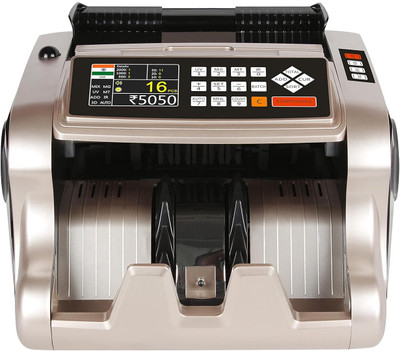 SWAGGERS Mix Note Value Counting Machine for Indian Currency(10,20,50,100,200,500,2000) with Fake Note Detector Heavy Duty Value Money Counting Machine Note Counting Machine(Counting Speed - 1000 notes/min)