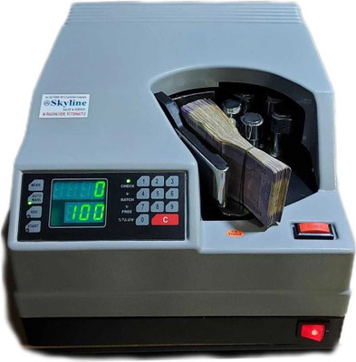 Skyline Automation Heavy Duty Bundle Counting Machine Desktop Model. Note Counting Machine(Counting Speed - 1500 notes/min)