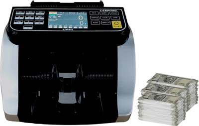 COSBIX C-9300 PRO New-Gen Mixed Currency Denomination Value Counting 4D Detection Cash Note Counting Machine(Counting Speed - 1000 notes/min)