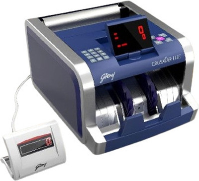 Godrej g-blue Crusader Lite counting Note Counting Machine(Counting Speed - 1000 notes/min)