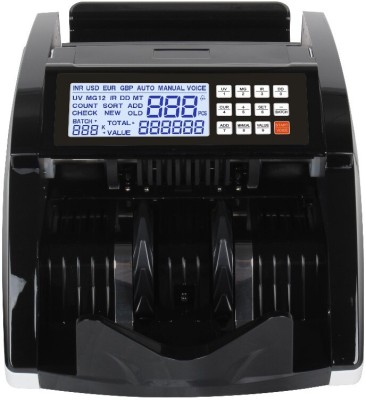 SWAGGERS black pro lcd display , UV & MG Cash Bank Note Counting Machine Note Counting Machine(Counting Speed - 1000 notes/min)