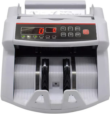 KK MART Led Basic Cash Counting Machine with MG,UV,IR Fake Note Detection Note Counting Machine(Counting Speed - 1000 notes/min)