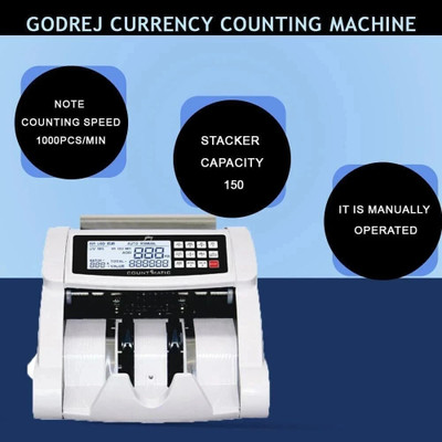 Godrej COUNT METIC FND Note Counting Machine(Counting Speed - 1000 notes/min)