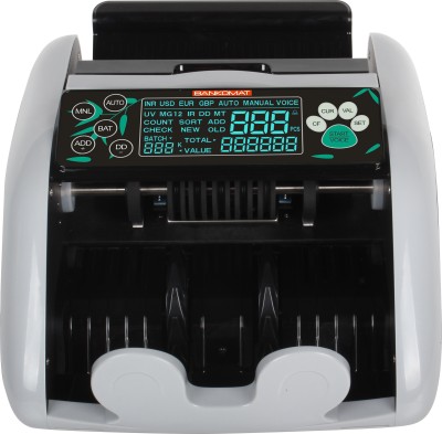 BANKOMAT Note/Money Counting Machine with Fake Note Detection and Display Updated & Fast Note Counting Machine(Counting Speed - 1000 notes/min)