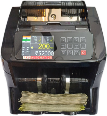INGENRIC AKS TOUCH MASTER Note Counting Machine(Counting Speed - 1000 notes/min)