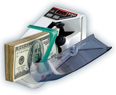 NAMIBIND V30 Mini Portable Use Battery/Plug Handy Money Counter Note Counting Machine(Counting Speed - 100 notes/min)
