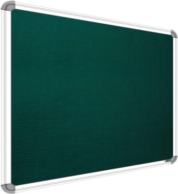 ShelfKing 1.5x2 Ft's Premium Material Green Notice Board/ Pinup Board/ Soft Board For Home Notice Board(45 cm 60 cm)