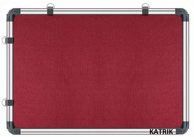 katrik 1.5X2 MAROON NOTICE BOARD 17 Notice Board