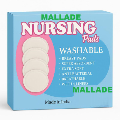 MALLADE Breathable Nursing Pads Breast Nipple Shield(Reusable)