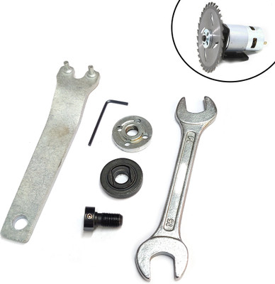 GEARHOOK Nut & Bolt Set DC 775 Motor 5mm Shaft Adapter Cutting Tool Accessories (775 MOTOR ADAPTER)(Steel)