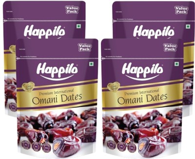 Happilo Premium International Omani Dates | Healthy & Nutritious Snack Dates(4 x 680 g)