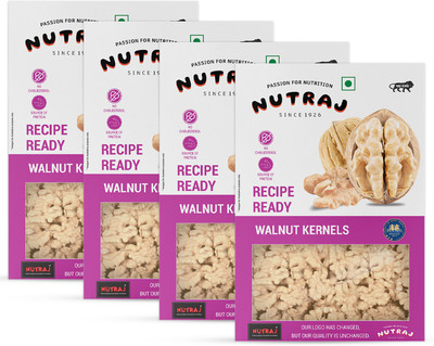 Nutraj Recipe Ready Walnut Kernels (Akhort Giri) Walnuts(4 x 250 g)